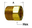 Inverted Flare Brass Nut Diagram